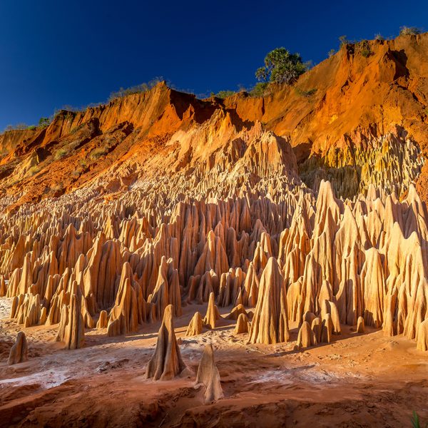 Red Tsingy In Madagascar