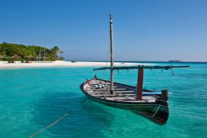 Reethi Beach Resort Boat