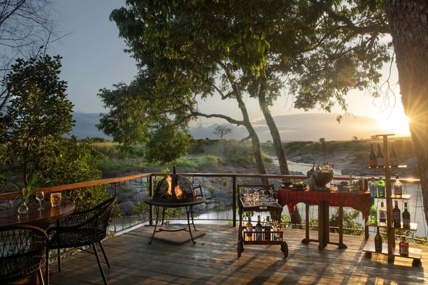 Rekero tented camp sundowners Kenya Rekero tented camp sundowners Kenya