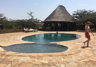 Relaxing By The Pool At El Karama