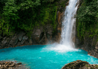 Rio Celeste Waterfall Costa Rica Canva Pro Rio Celeste Waterfall Costa Rica Canva Pro