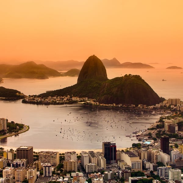 Rio de Janeiro sunset Brazil