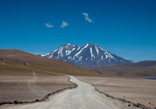 Road in high Atacama Road in high Atacama