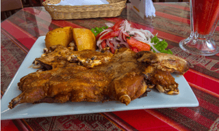Roasted cuy Canva Roasted cuy Canva