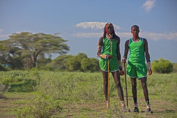 Runners At The Maasai Olympics Runners At The Maasai Olympics