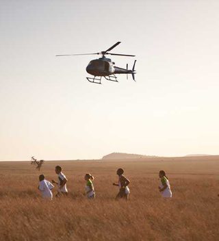Safaricom Helicopter  Safaricom Helicopter