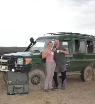 Sam And Nick On Their Wedding Safari In The Masai Mara
