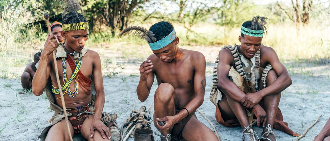 San Bushmen Experience Makgaikgadi Botswana