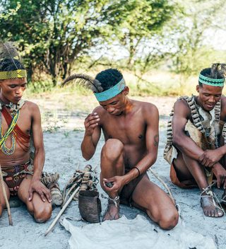 San Bushmen Experience Makgaikgadi Botswana San Bushmen Experience Makgaikgadi Botswana