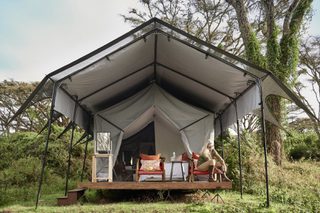 Sanctuary Crater Camp Tent Exterior View