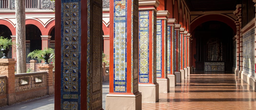 Santo Domingo Convent in Lima Peru