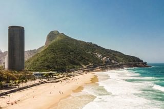 Sao Conrado beach rio brazil Sao Conrado beach rio brazil