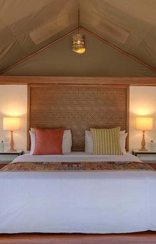 Sarova Mara Camp bedroom interior Kenya Sarova Mara Camp bedroom interior Kenya