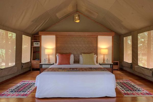 Sarova Mara Camp bedroom interior Kenya Sarova Mara Camp bedroom interior Kenya