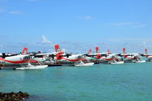 Seaplanes At Male