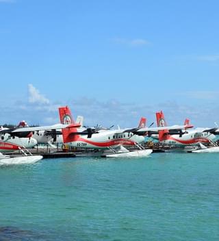 Seaplanes At Male