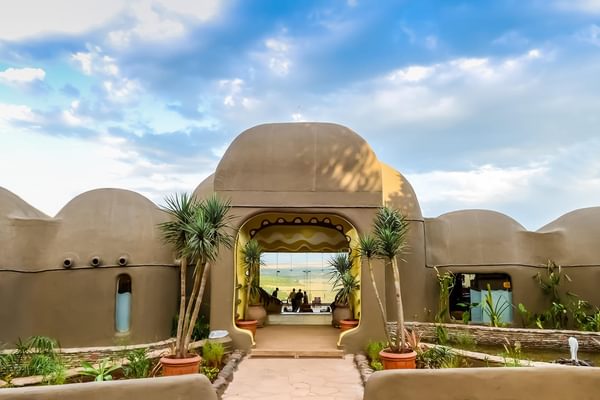 Serena Mara reception entrance Serena Mara reception entrance