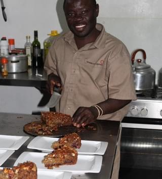 Serving Up The Pecan Pie At Kuthengo
