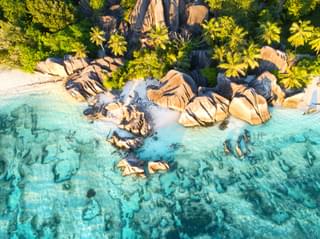 Seychelles Aerial View