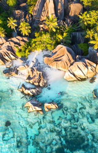 Seychelles Aerial View
