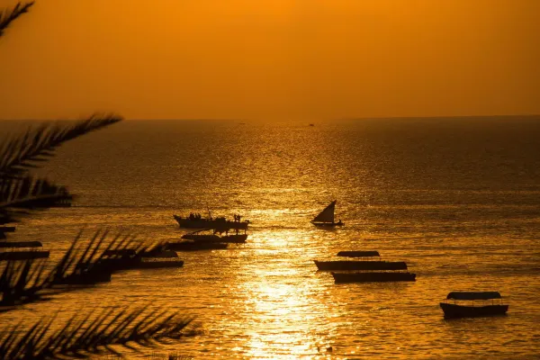 Seyyida Hotel sunset hero image Seyyida Hotel sunset hero image