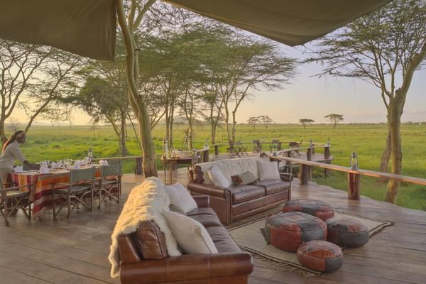 Sirikoi Lodge balcony view Kenya Sirikoi Lodge balcony view Kenya
