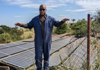 Solar panels Grumeti Hills Solar panels Grumeti Hills