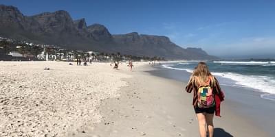Strolling The Sands At Camps Bay