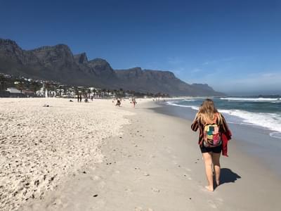 Strolling The Sands At Camps Bay