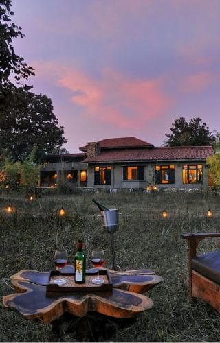 Sundowner At The Kings Lodge Bandhavgarh Sundowner At The Kings Lodge Bandhavgarh
