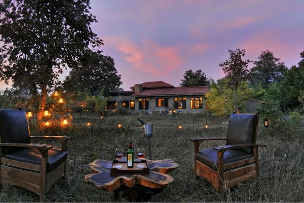 Sundowner At The Kings Lodge Bandhavgarh Sundowner At The Kings Lodge Bandhavgarh