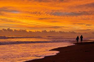 Sunset over Costa Rica beach min Sunset over Costa Rica beach min