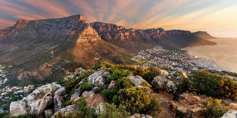 Sunset Over Table Mountain Sunset Over Table Mountain
