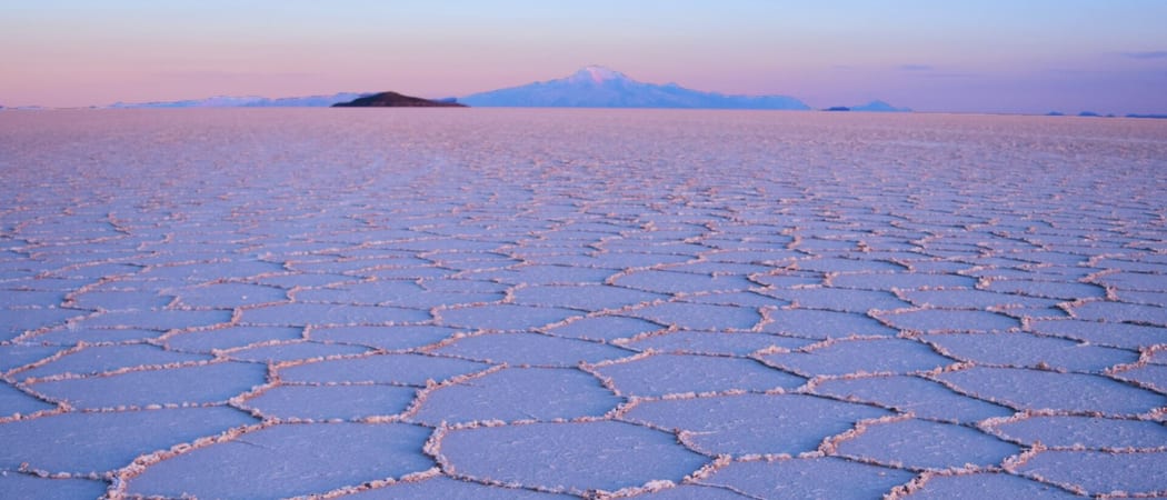 Sunset Bolivia Salt Flats