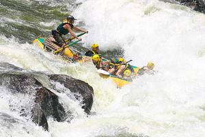 Sunway  Zambia River Rafting With  Safpar On The  Zambezi