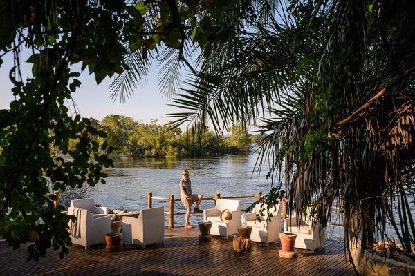 Sussi Chuma Lodge Seating deck Sussi Chuma Lodge Seating deck