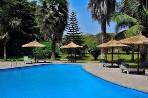 Swimming Pool At  Arumeru  River  Lodge