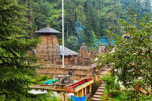Temple At Jageshwar Temple At Jageshwar