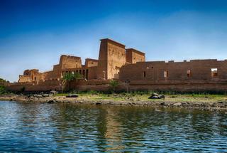 Temple of Philae on the Nile Egypt