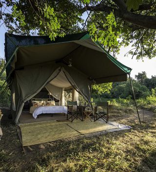 Tent Exterior  Johns Camp