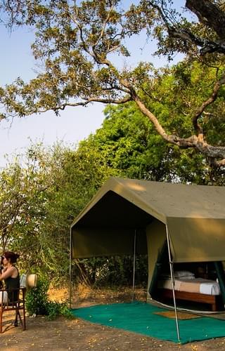 Tent Exterior Mahove Tented Camp