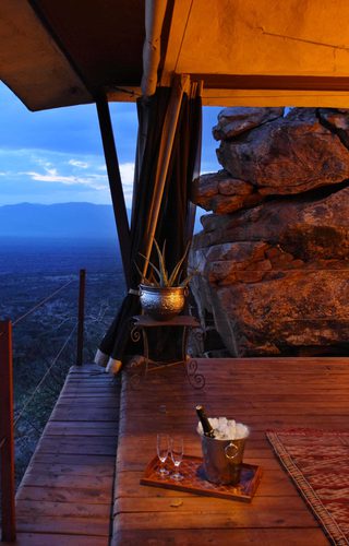 The Honeymoon Suite At Saruni Samburu