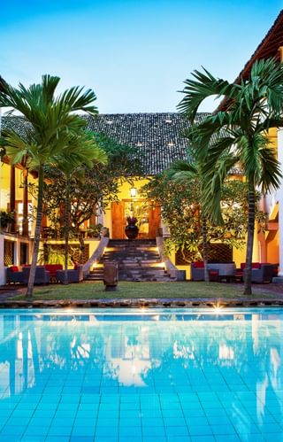 The Pool Area At The Galle Fort Hotel The Pool Area At The Galle Fort Hotel