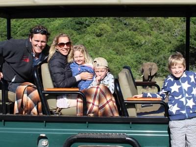 The Family On Safari