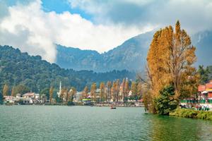 The Lake At Bhimtal The Lake At Bhimtal