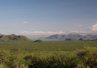 The View Of Samburuland From Saruni Samburu