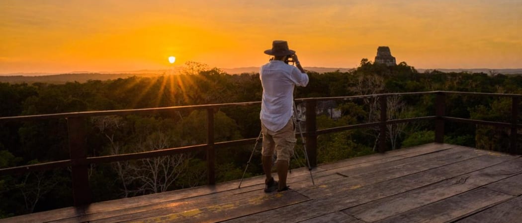 Tikal Jungle Lodge view