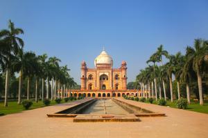 Tomb Of The  Emperor  Safdarjung In  Delhi