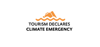Tourism Declares logo png white writing Tourism Declares logo png white writing