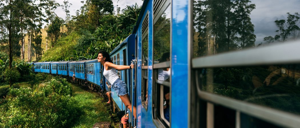 Train In  Sri  Lanka